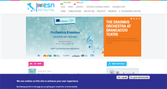 Desktop Screenshot of esnitalia.org